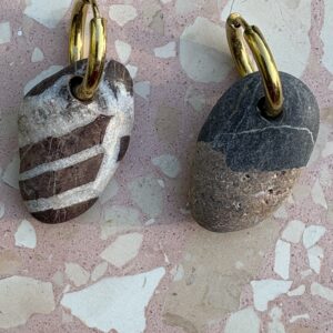 oorbellen pebbeltjes V